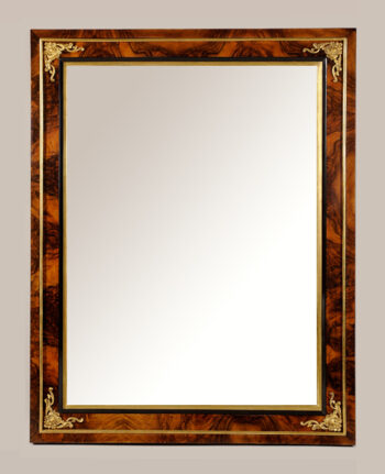 A large and exceptional Biedermeier mirror
