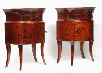 A pair of Art Deco night stands