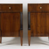 A pair of Biedermeier night stands