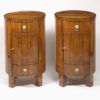 A rare pair of Biedermeier night stands