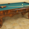 A very rare Biedermeier pool table