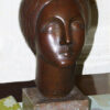 An Art Deco head