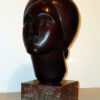 A fine Art Deco female bust