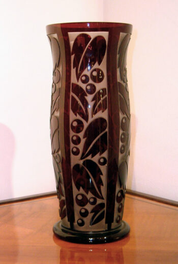 An Art Deco vase