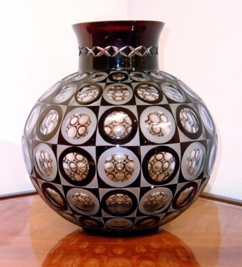 An Art Deco vase