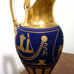 A fine Empire pitcher and wash basin