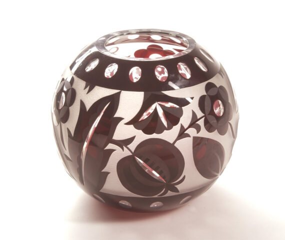 A pair of Art Deco vases by Krasno studio