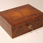 A Biedermeier jewelry box