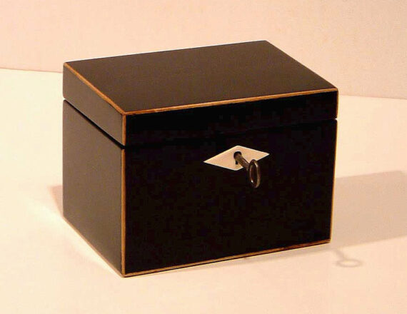 A Biedermeier humidor