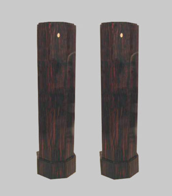 A fine pair of Art Deco pedestals