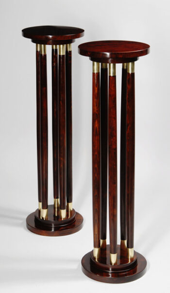 A pair of Vienna Secession pedestals