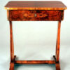 A Biedermeier sewing table