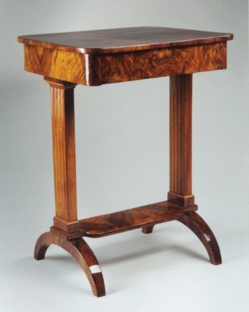 An elegant Biedermeier occasional table