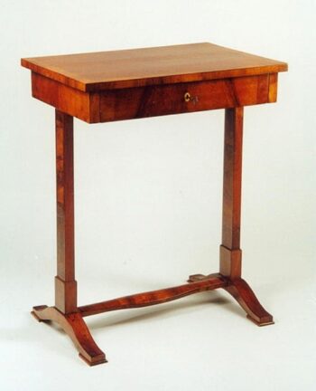 A Biedermeier occasional table