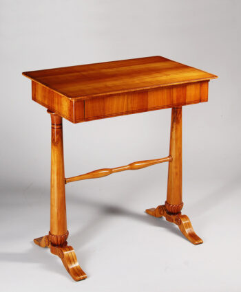 A Biedermeier occasional table