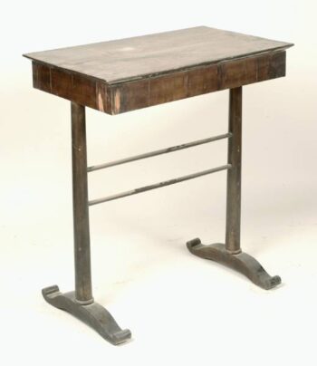 A Biedermeier occasional table
