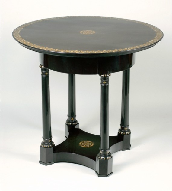 An unusual Biedermeier occasional table