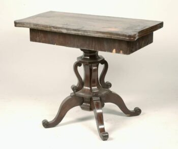 A late Biedermeier game table