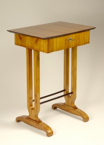 A Biedermeier occasional table