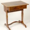 An unusual Biedermeier sewing/occasional table