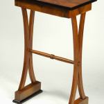 An unusual petite Biedermeier occasional table