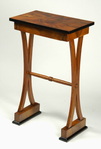 An unusual petite Biedermeier occasional table