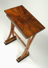 An unusual petite Biedermeier occasional table 2