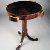 A Biedermeier four drawer occasional table