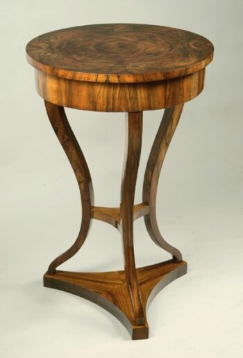 A Biedermeier occasional table