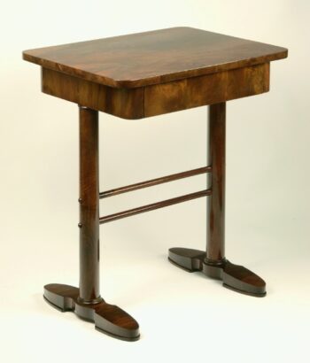 A Biedermeier vanity table