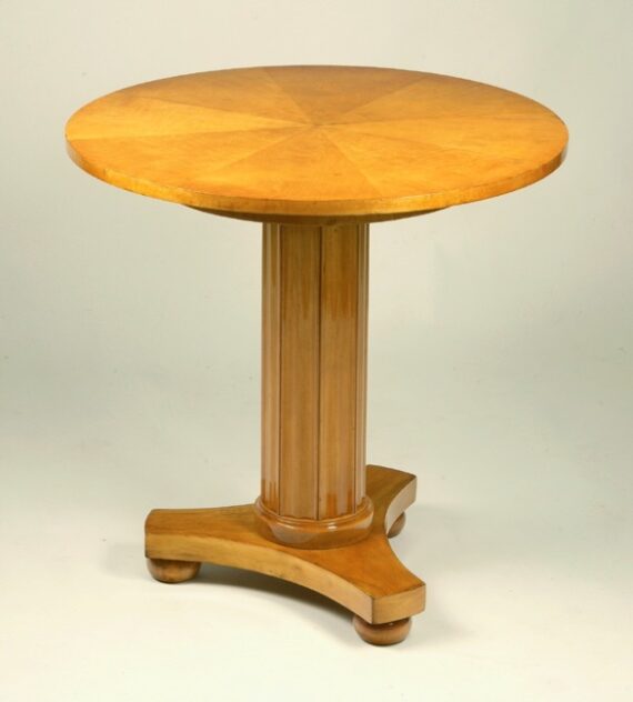 A Biedermeier occasional table