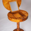 An exceptional Biedermeier occasional table / vanity