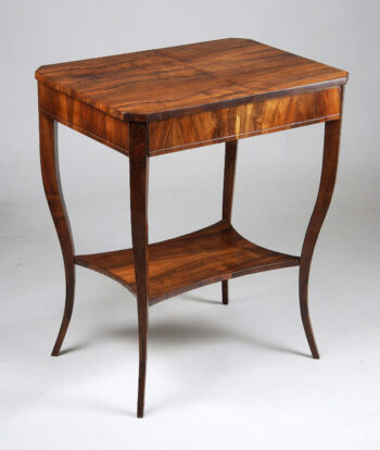 A Biedermeier occasional table