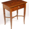 A Biedermeier single drawer occasional table