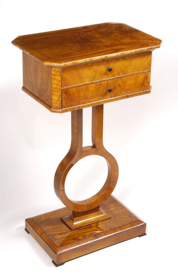 An unusual Biedermeier occasional table