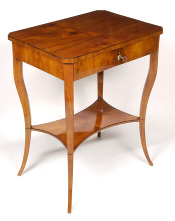 A Biedermeier occasional table