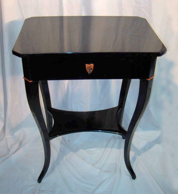 A fine Biedermeier sewing table