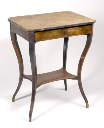 A Biedermeier occasional table