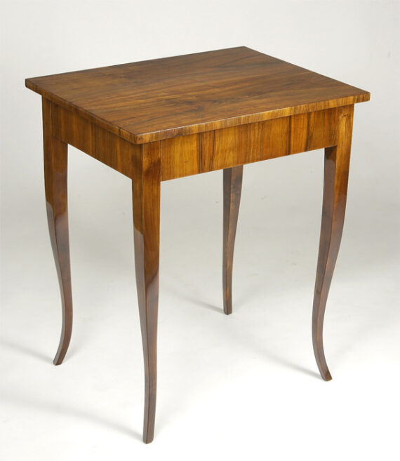 A Biedermeier occasional / sofa table with one drawer