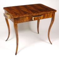 An elegant Biedermeier game table 2