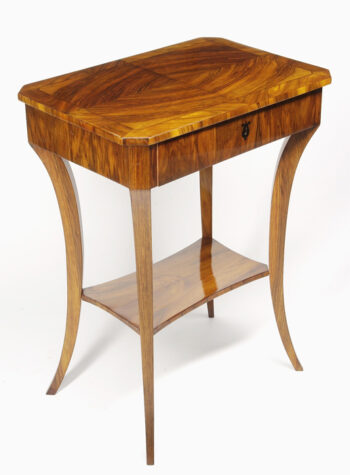 A Biedermeier occasional table