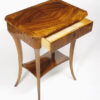 A Biedermeier occasional table