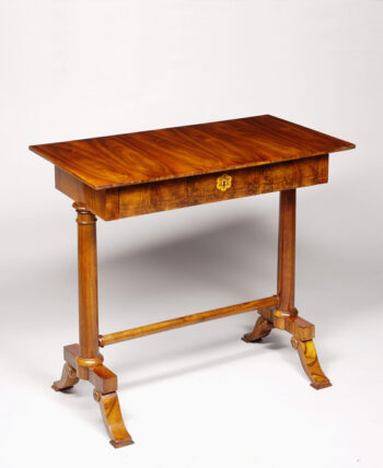 A Biedermeier occasional table