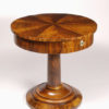 A Biedermeier single drawer occasional table