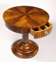 A Biedermeier single drawer occasional table 2