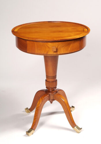 A Petite Art Deco Two Drawer Occasional Table
