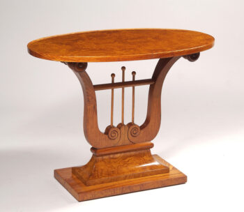 A petite Art Deco cocktail table