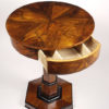 A Biedermeier single drawer occasional table