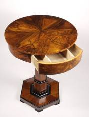 A Biedermeier single drawer occasional table 2