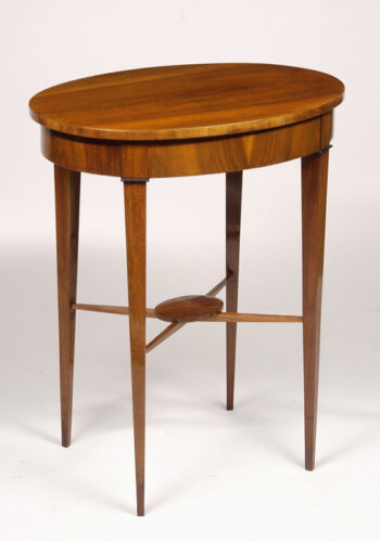 A Biedermeier occasional table